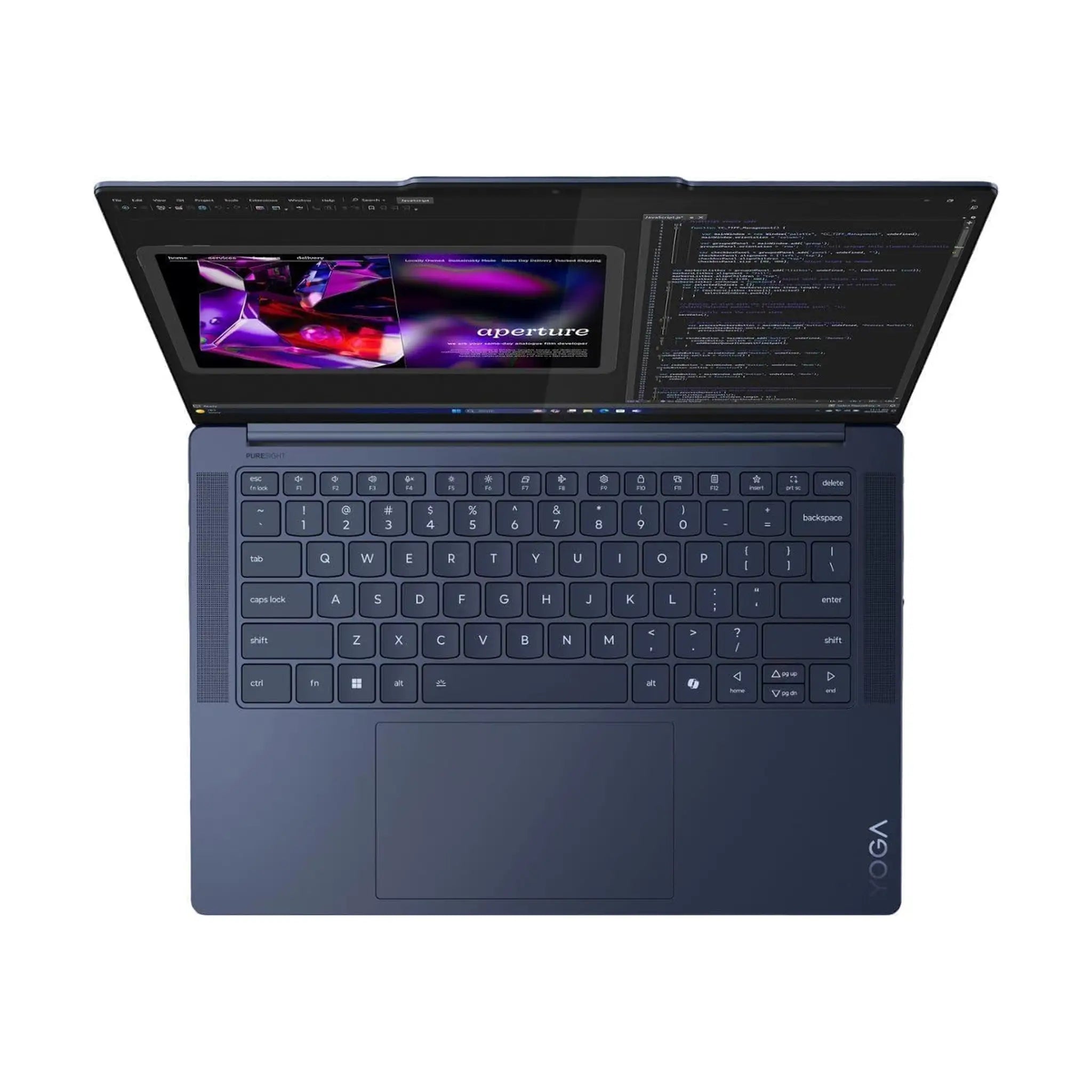 Lenovo Yoga Slim 7X Copilot+ PC 14Q8X9 (2024) – 14.5" 3K OLED Touch, Snapdragon X Elite X1E‑78‑100, 16GB LPDDR5X, Windows 11