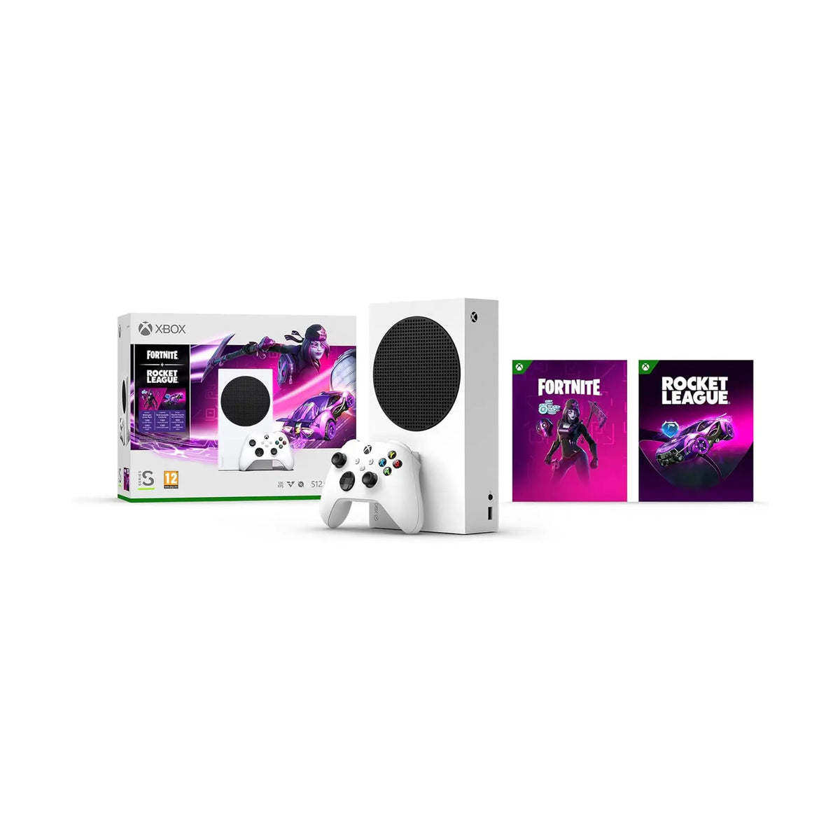 Microsoft Xbox Series S Console - White - 512GB