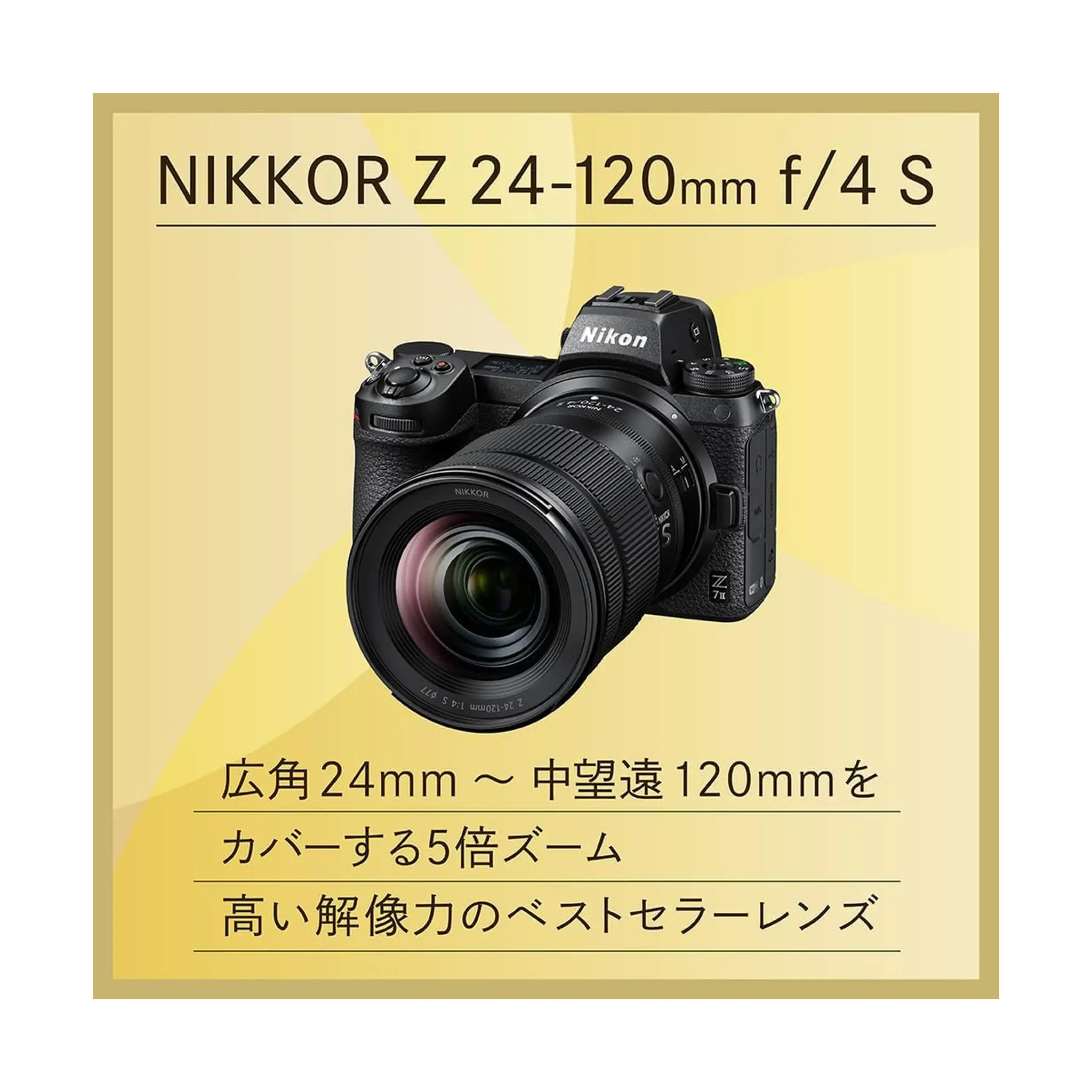 NIKKOR Z 24-120 mm f/4 S Lens