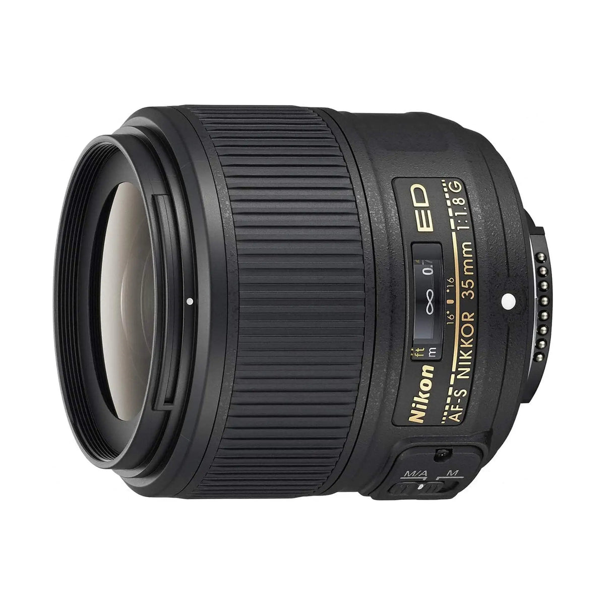 Nikon AF-S Nikkor 35mm f/1.8G ED FX Lens - Black