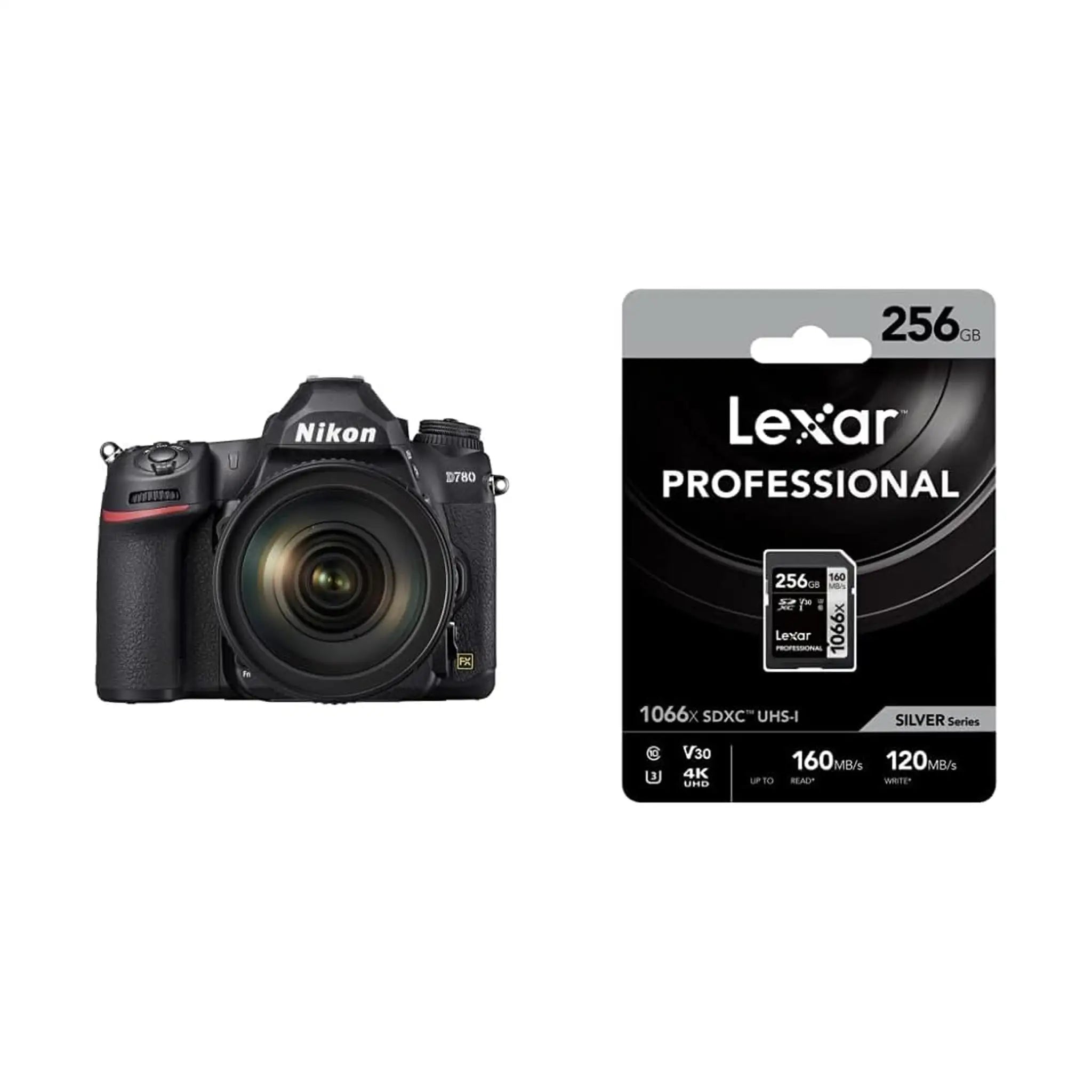 #Bundle Option_ + 24-120mm Lens & Lexar SDXC Card 256GB Professional 