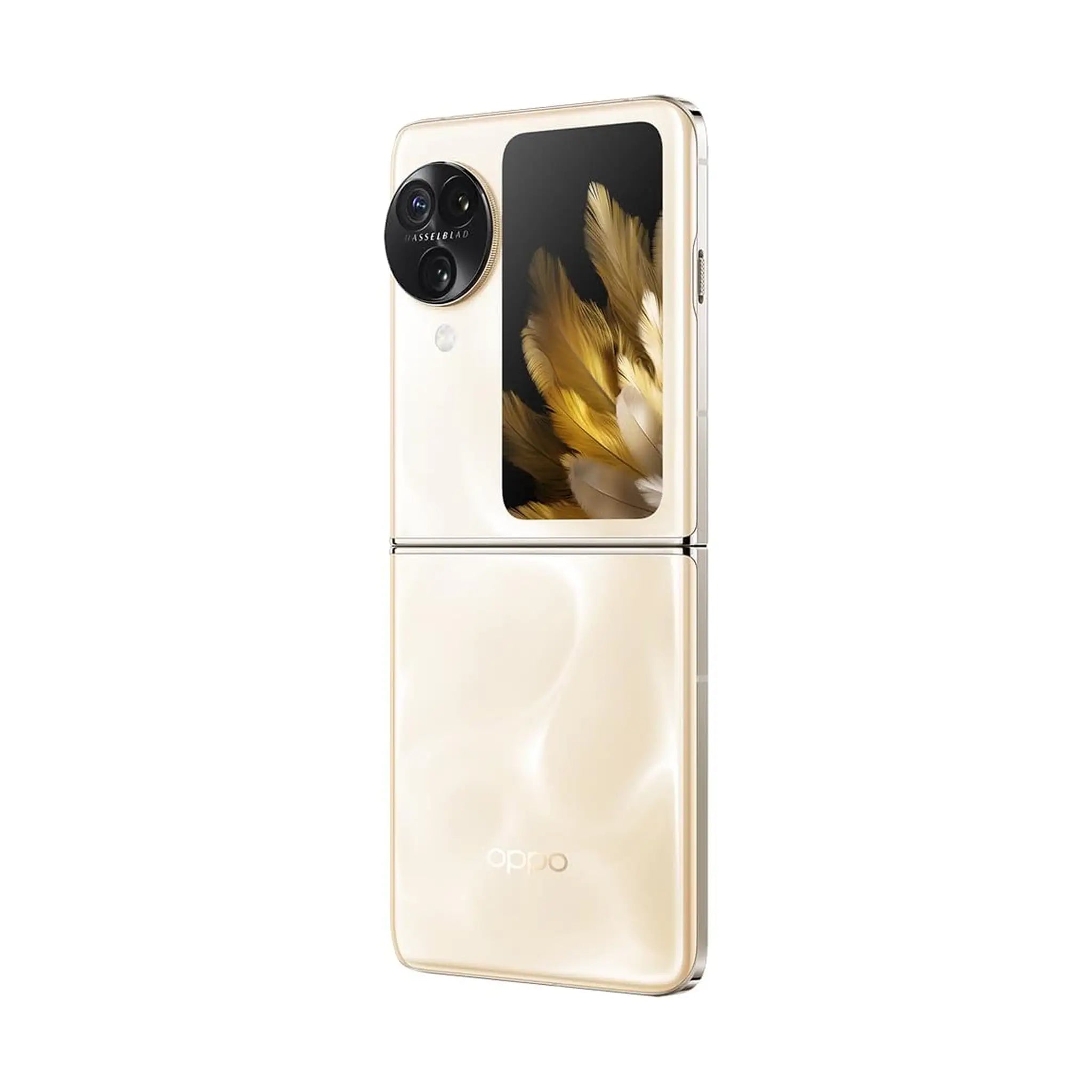 OPPO Find N3 Flip 5G Smartphone – 256GB Storage, 12GB RAM, Cream Gold (International Version)
