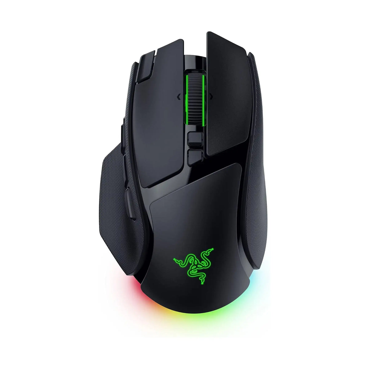 Razer Basilisk V4 Pro Wireless Gaming Mouse – Focus Pro 50K Optical Sensor, 8K Hz Wireless, Up to 200 Hr Battery, Black