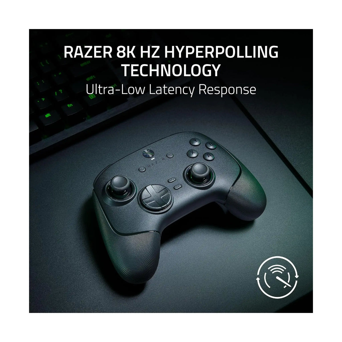Razer Wolverine V3 Pro 8K PC Wireless Esports Controller – 8K Hz HyperPolling, TMR Thumbsticks, Pro HyperTrigger, 4 Back Buttons, 2 Claw Grip Bumpers, Black
