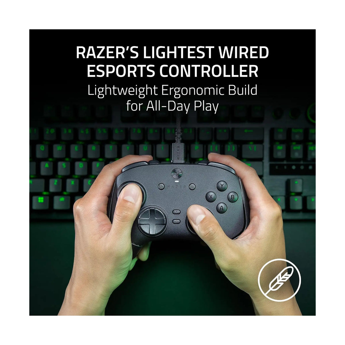Razer Wolverine V3 Tournament Edition 8K PC Wired Esports Controller – 8K Hz HyperPolling, TMR Thumbsticks, 4 Back Buttons, 2 Claw Grip Bumpers, Black