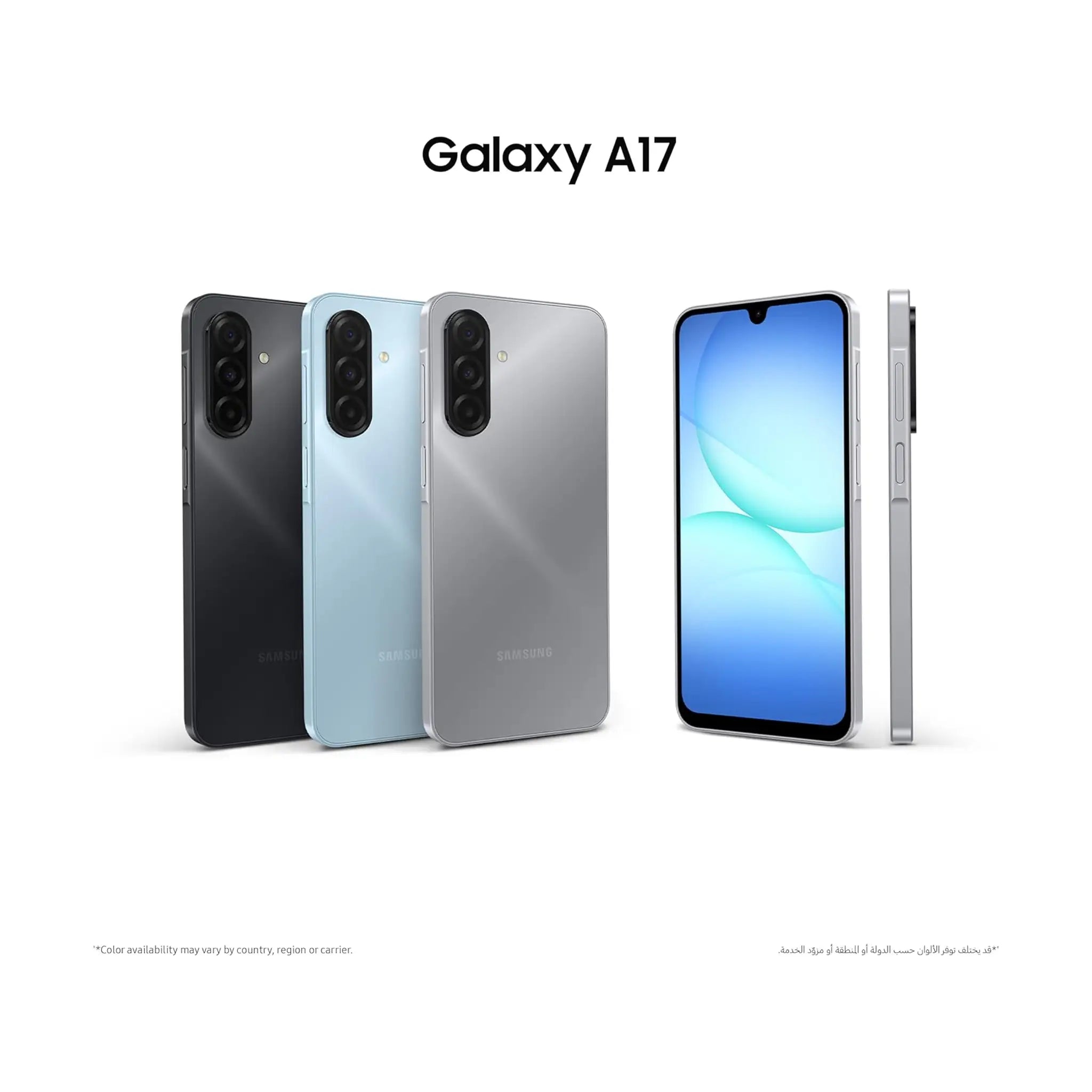 Samsung Galaxy A17 LTE Android Smartphone – 4GB/6GB/8GB RAM, 128GB/256GB Storage, 50MP OIS Camera – UAE Version
