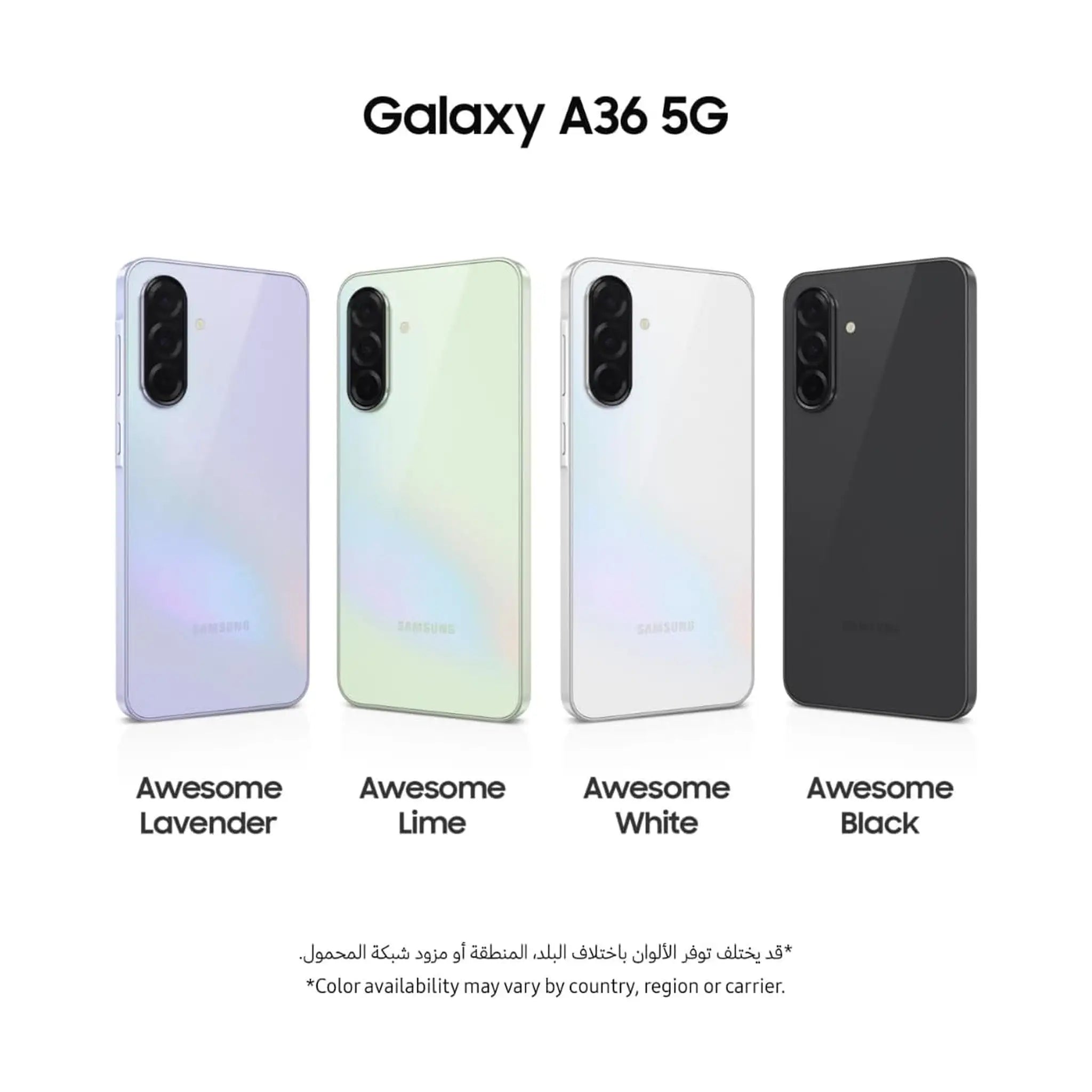 Samsung Galaxy A36 - 5G Smartphone - 8GB RAM