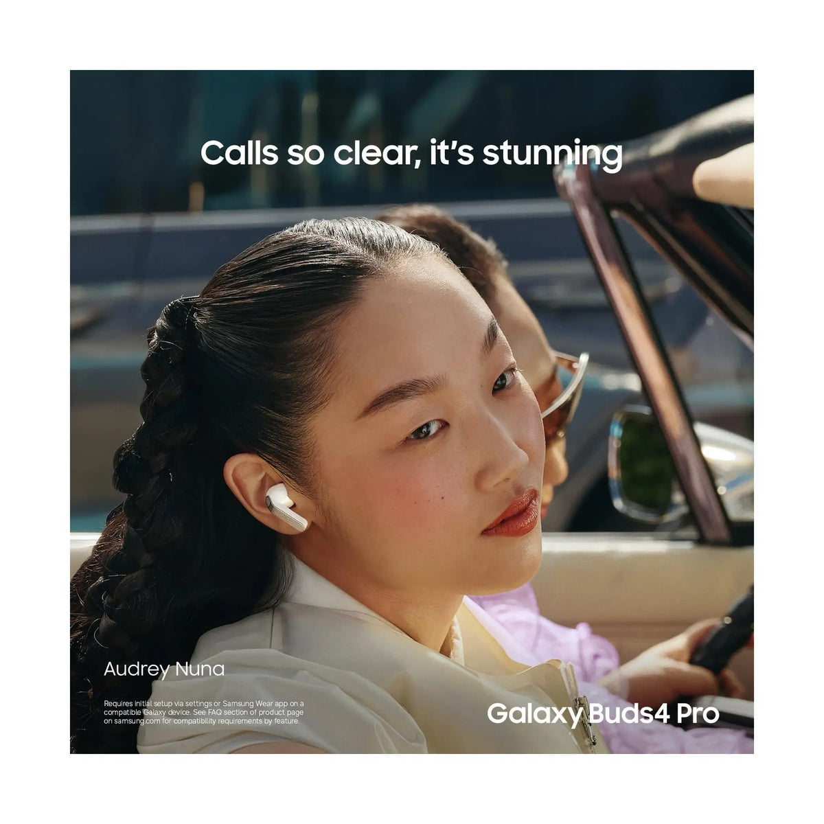 Samsung Galaxy Buds 4 Pro True Wireless Earbuds – ANC 2.0, Hi-Res Audio, 2-Way Speaker, IP57, Live Translation