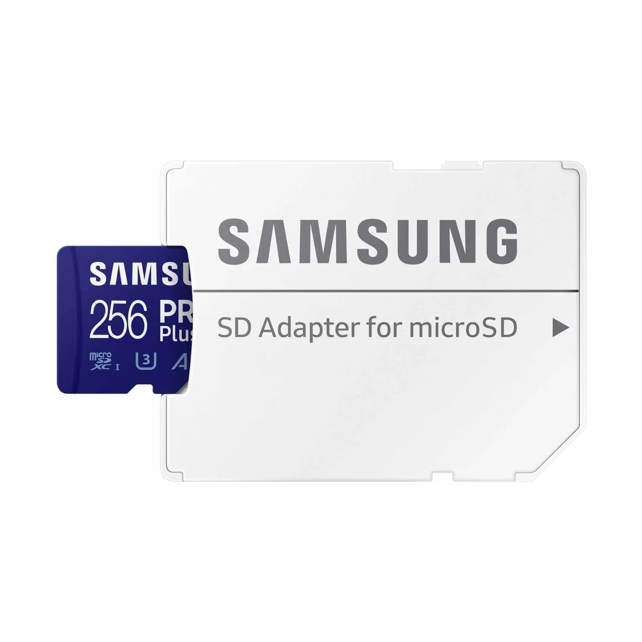 Samsung PRO Plus microSD - Memory Card with Adapter (2023) - 180MB/s Read, 130MB/s Write