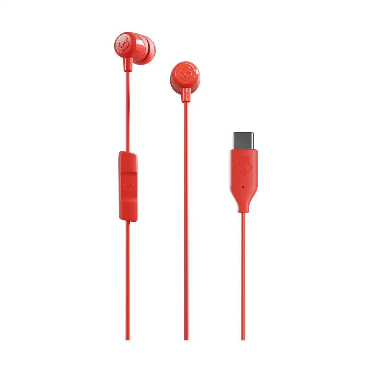 Skullcandy Jib USB-C Wired Earbuds – Noise Isolating Fit, Built-in Microphone, Call and Track Control