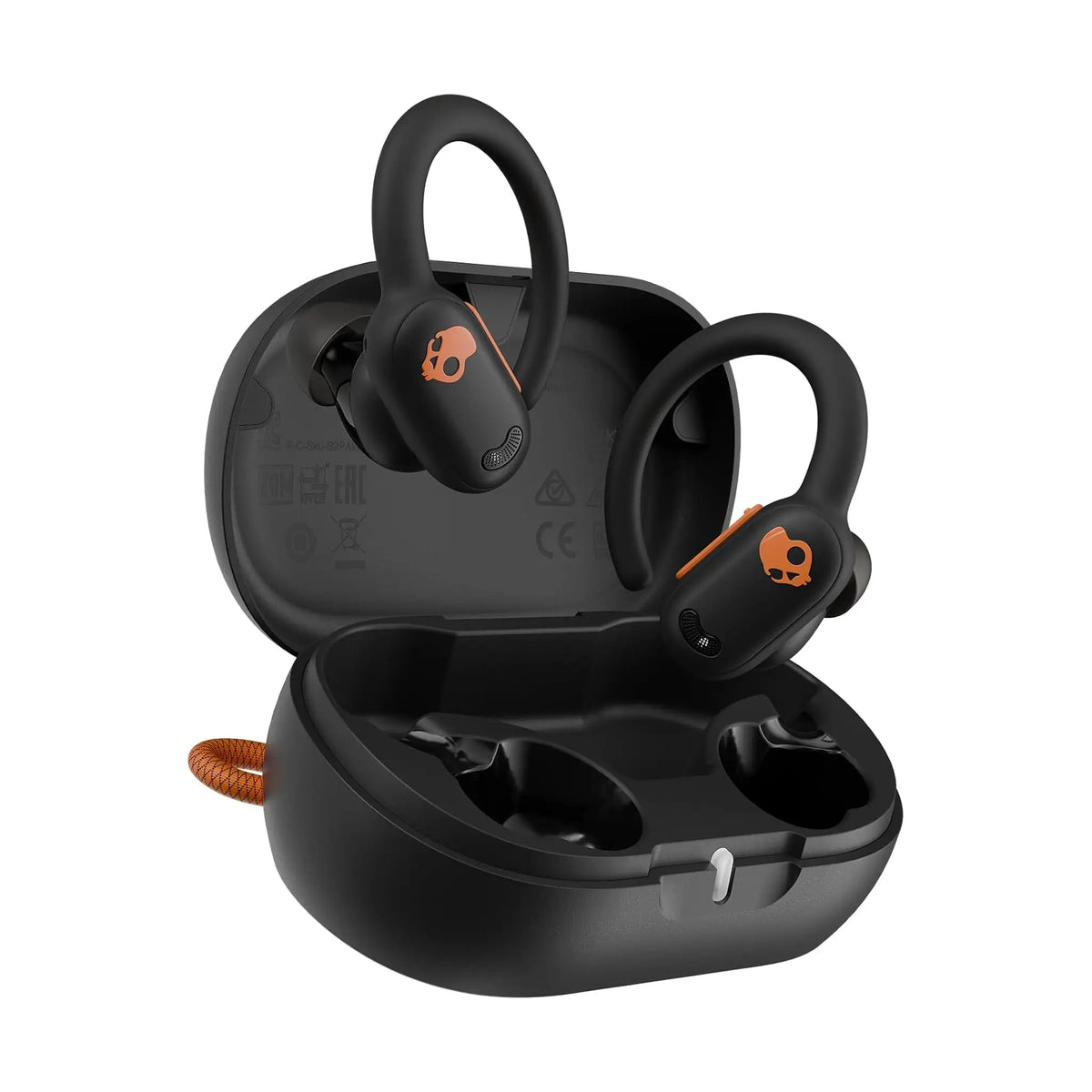 Skullcandy Push ANC Active True Wireless Earbuds – Active Noise Cancelling, IP67, Wireless Charging, up to 58 Hours Battery, True Black