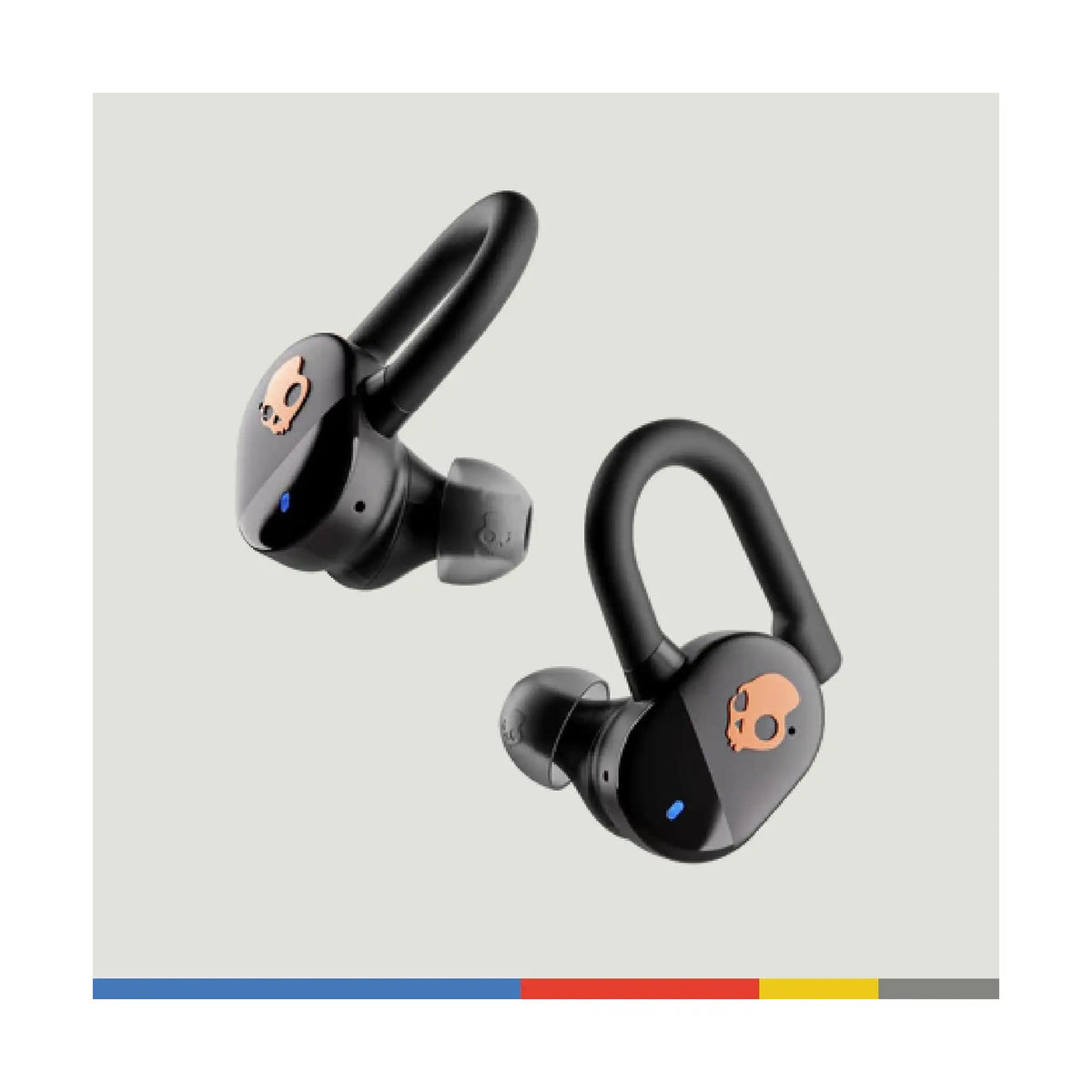 Skullcandy Push Play Active Wireless Earbuds -  Black & Orange