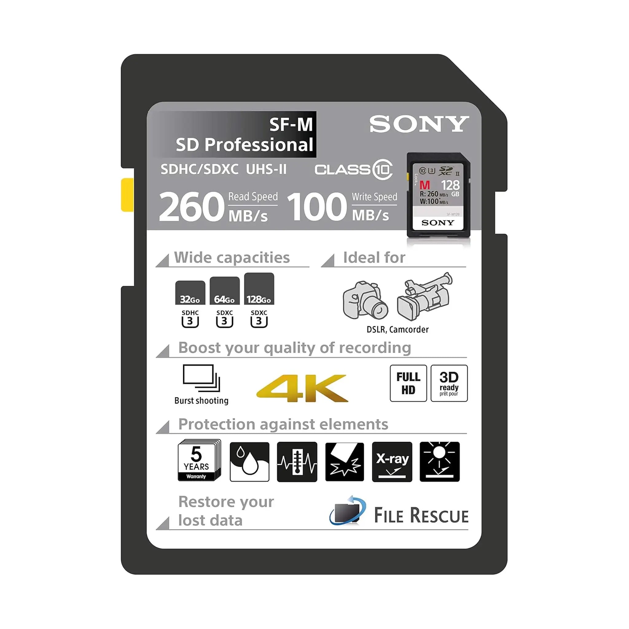 Sony 64GB M Series UHS II SDXC Memory Card