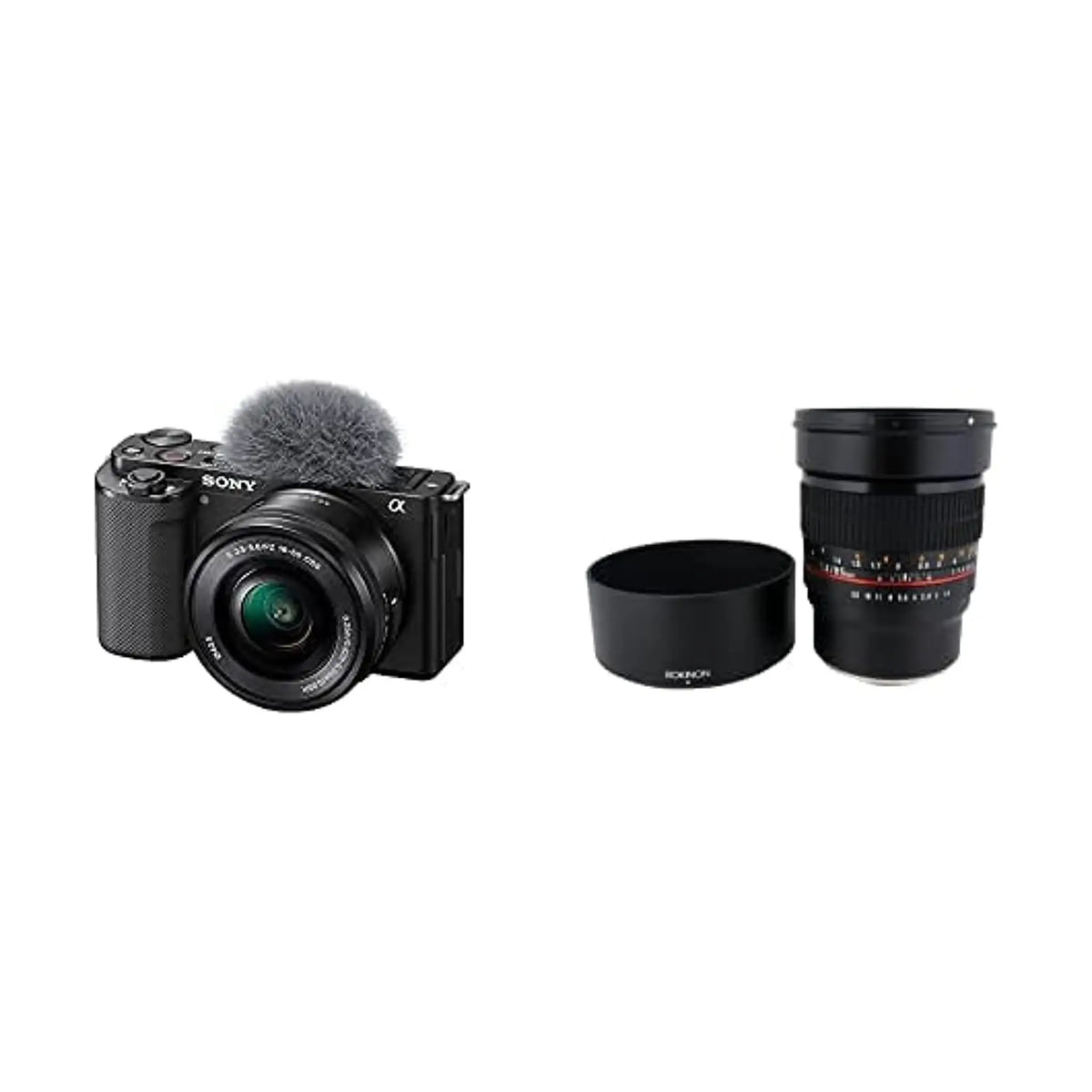 Sony Alpha ZV E10 Mirrorless Vlog Camera (APS C)