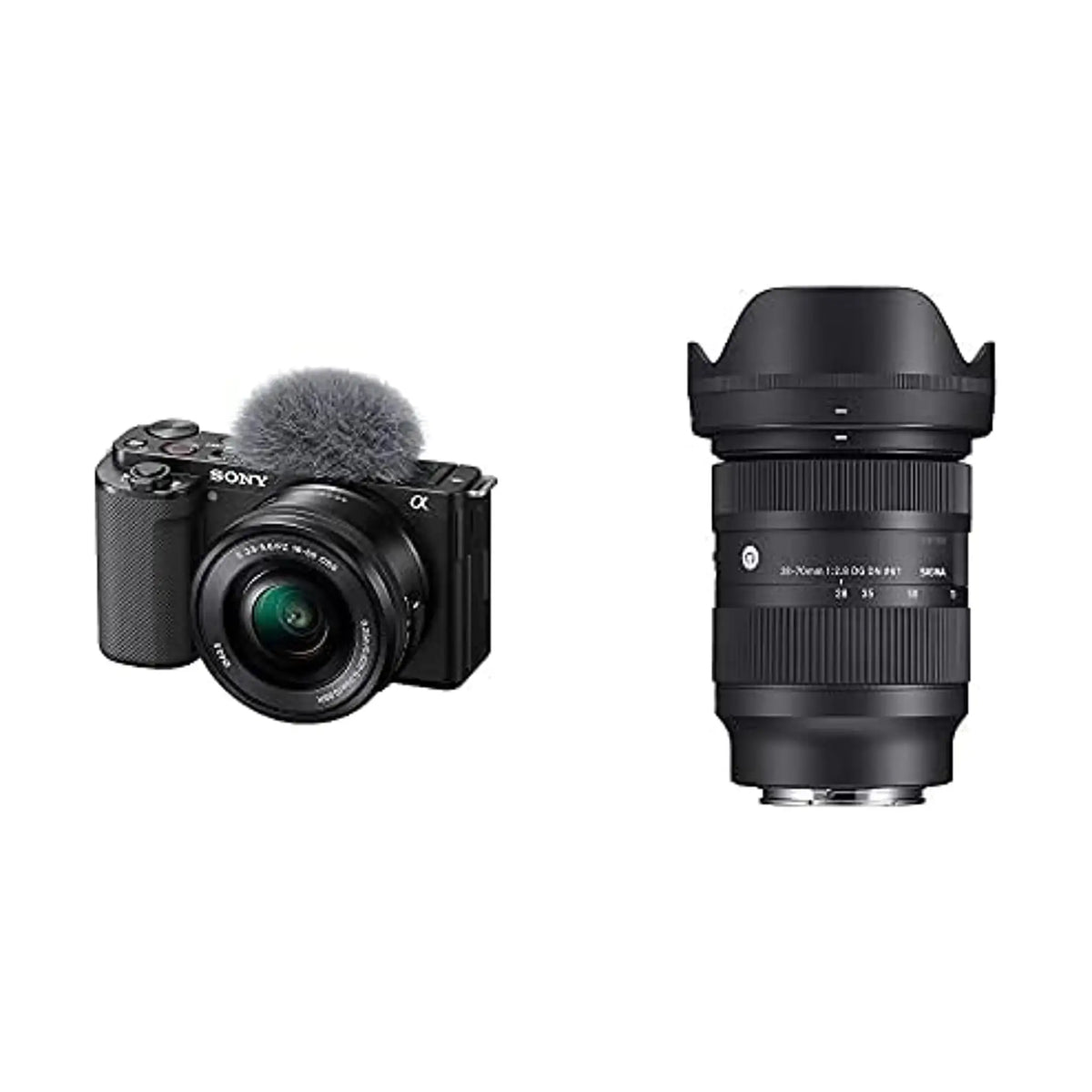 Sony Alpha ZV E10 Mirrorless Vlog Camera (APS C)