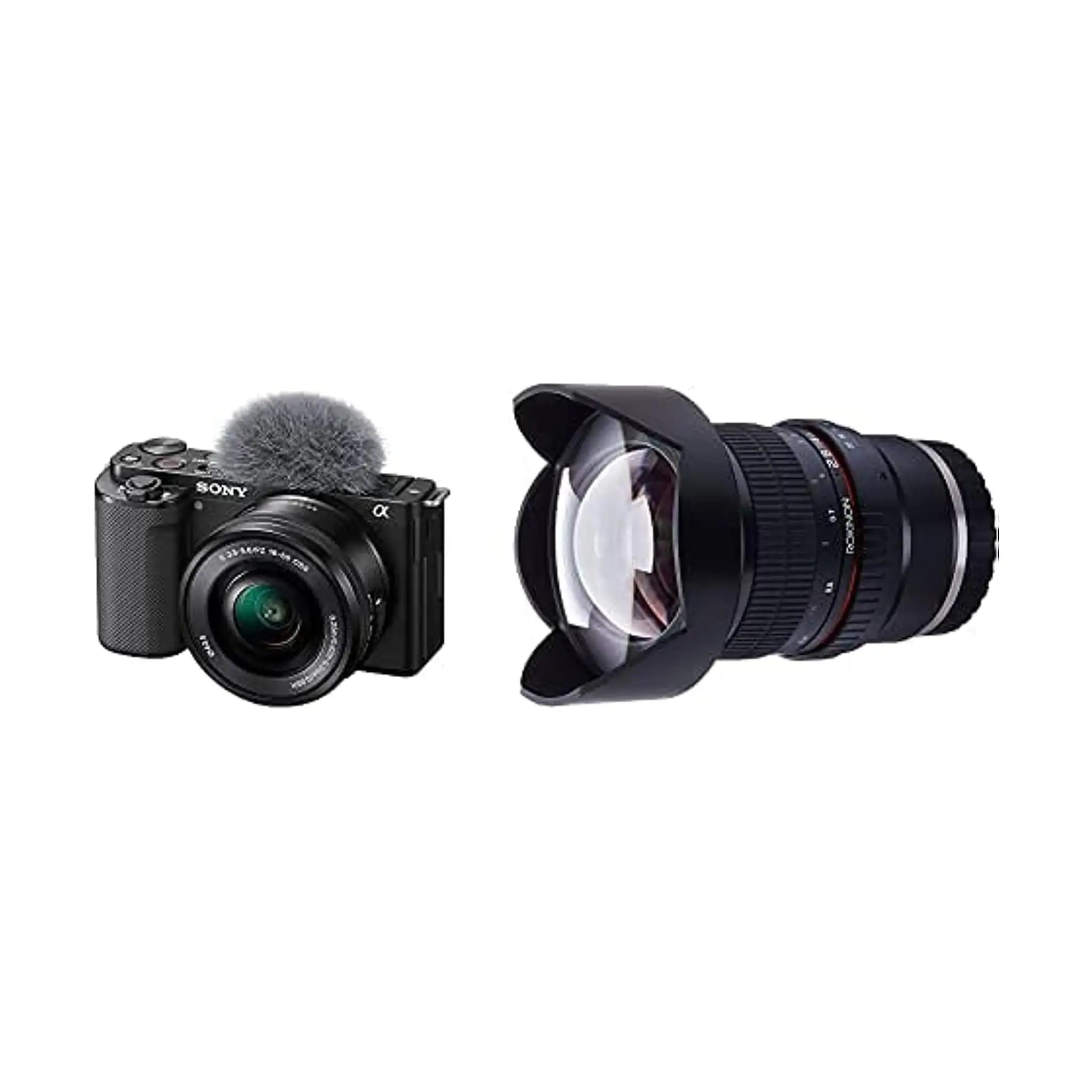 #Bundle Option_16-50 mm Kit + Rokinon Fe14M-E 14mm F2.8 Ultra Wide Lens