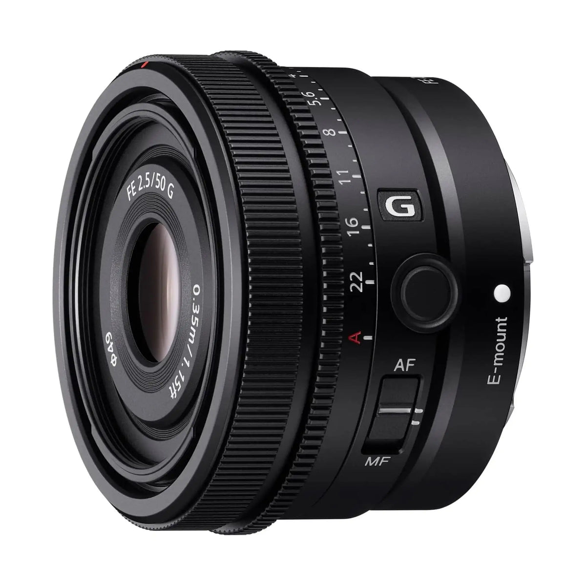 Sony Full Frame Lens FE 50Mm F2.5 G Premium G Series Prime Lens (SEL50F25G)
