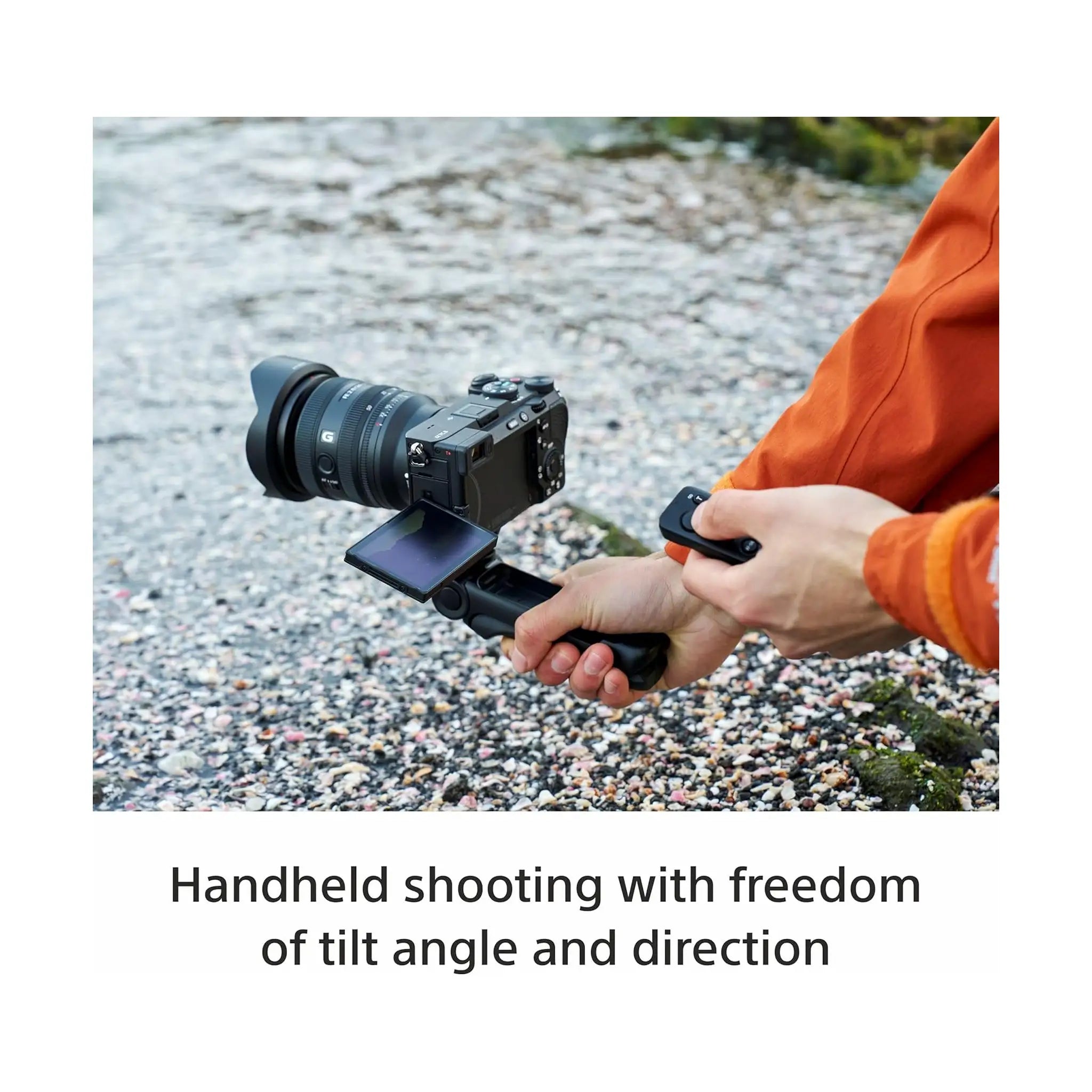 Sony GP-VPT3 Wireless Bluetooth Shooting Grip and Tripod with Remote – Black