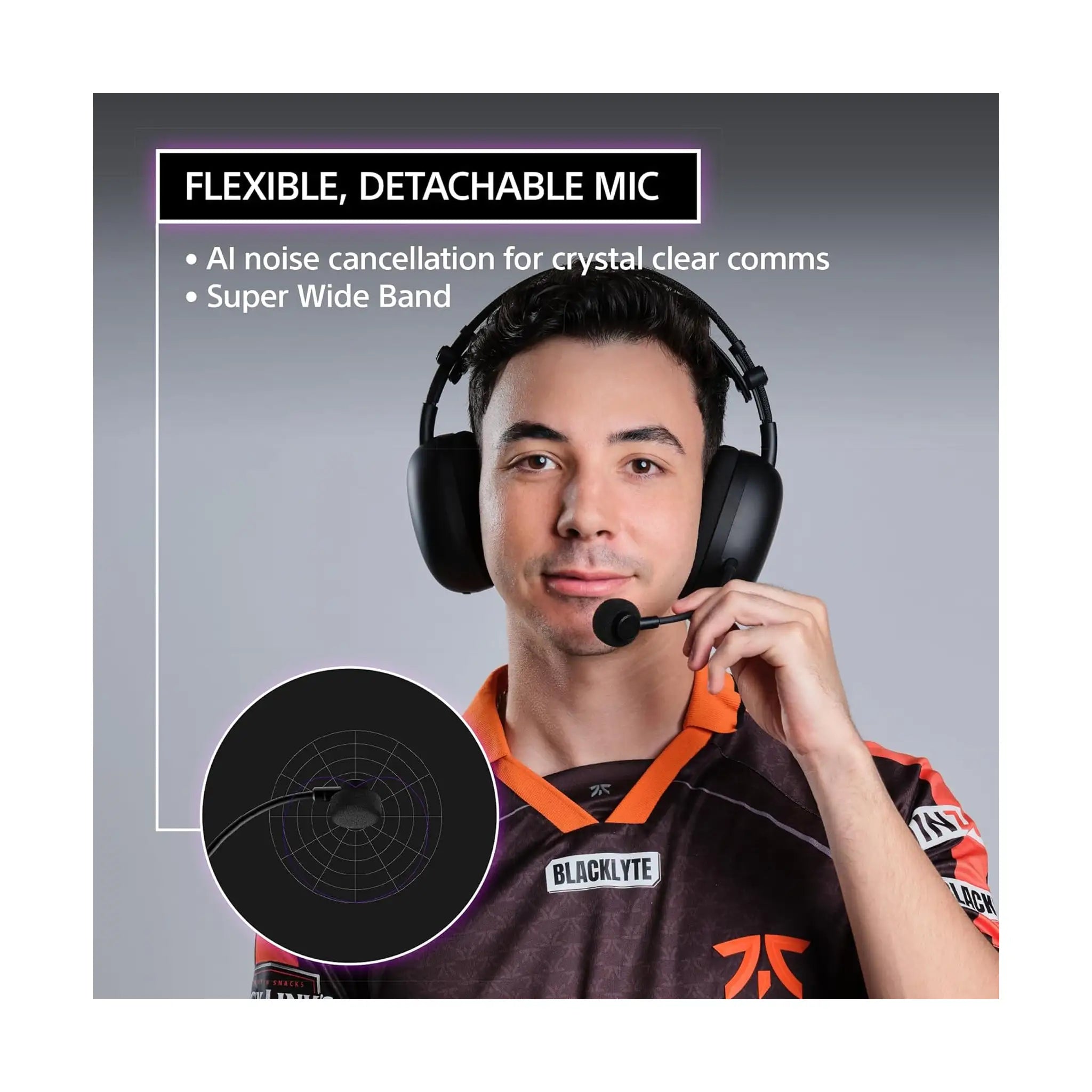 Sony INZONE H9 II Wireless Noise Canceling Gaming Headset – 2.4GHz & Bluetooth, Detachable AI Mic, Multi-Platform