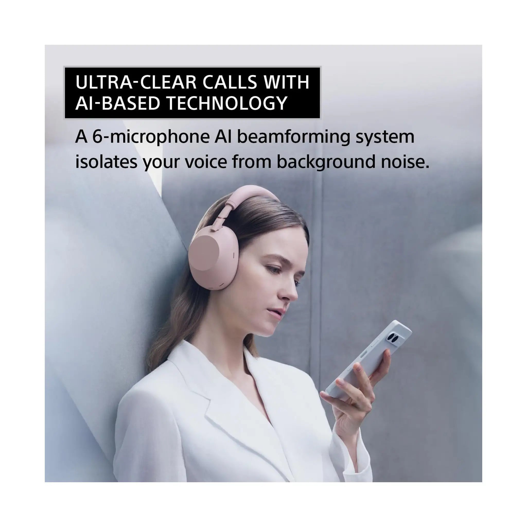 Sony WH-1000XM6 Wireless Noise Canceling Headphones – Over-Ear, HD NC Processor QN3, 30-Hour Battery