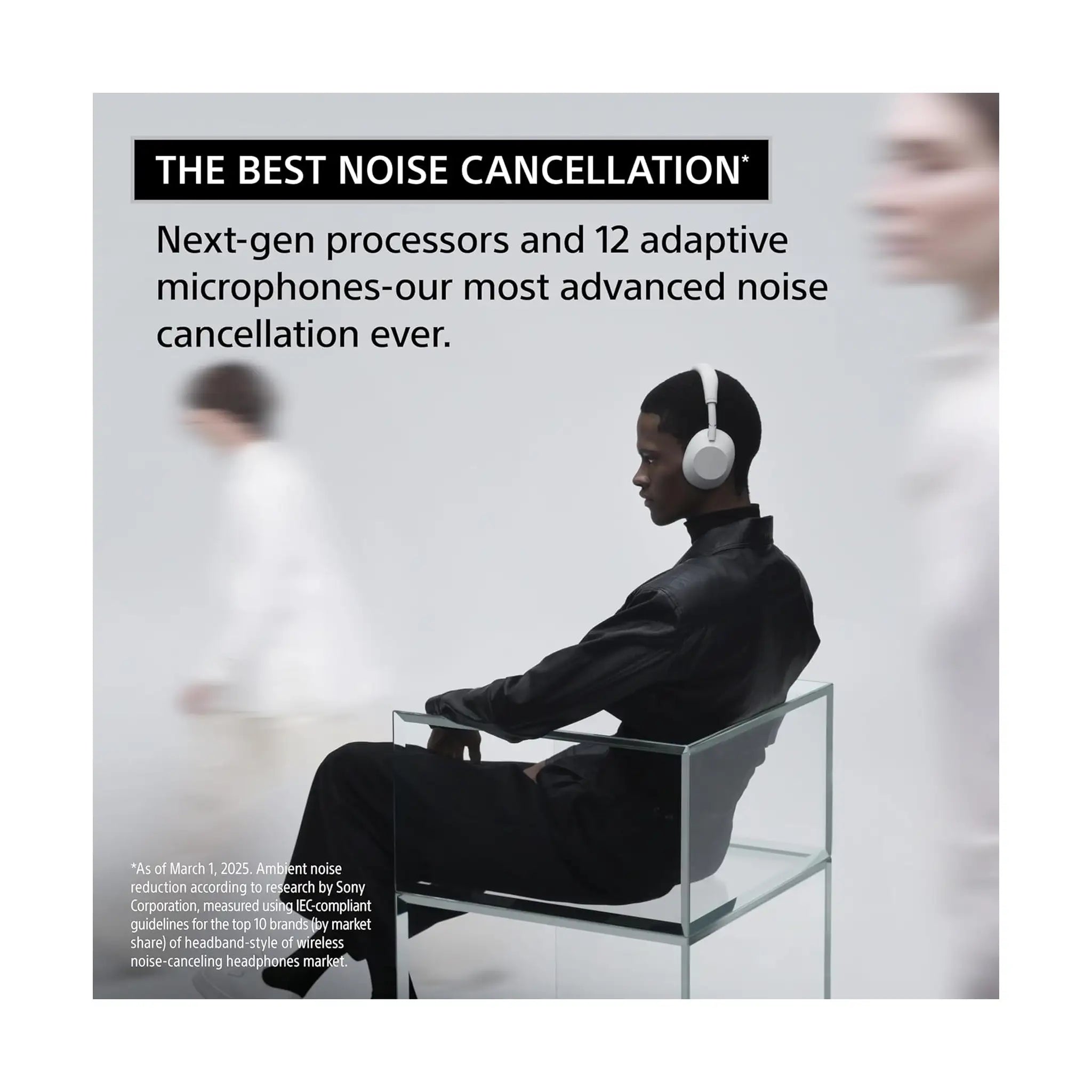 Sony WH-1000XM6 Wireless Noise Canceling Headphones – Over-Ear, HD NC Processor QN3, 30-Hour Battery