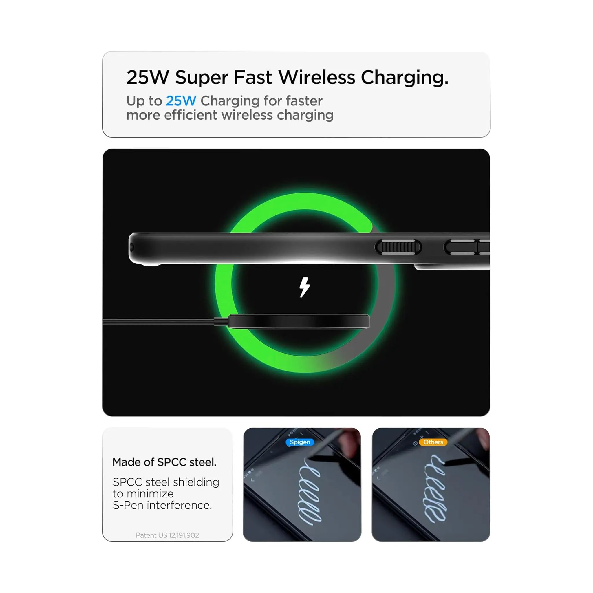 Spigen Ultra Hybrid MagFit Case for Samsung Galaxy S26 Ultra (2026) – MagSafe Compatible