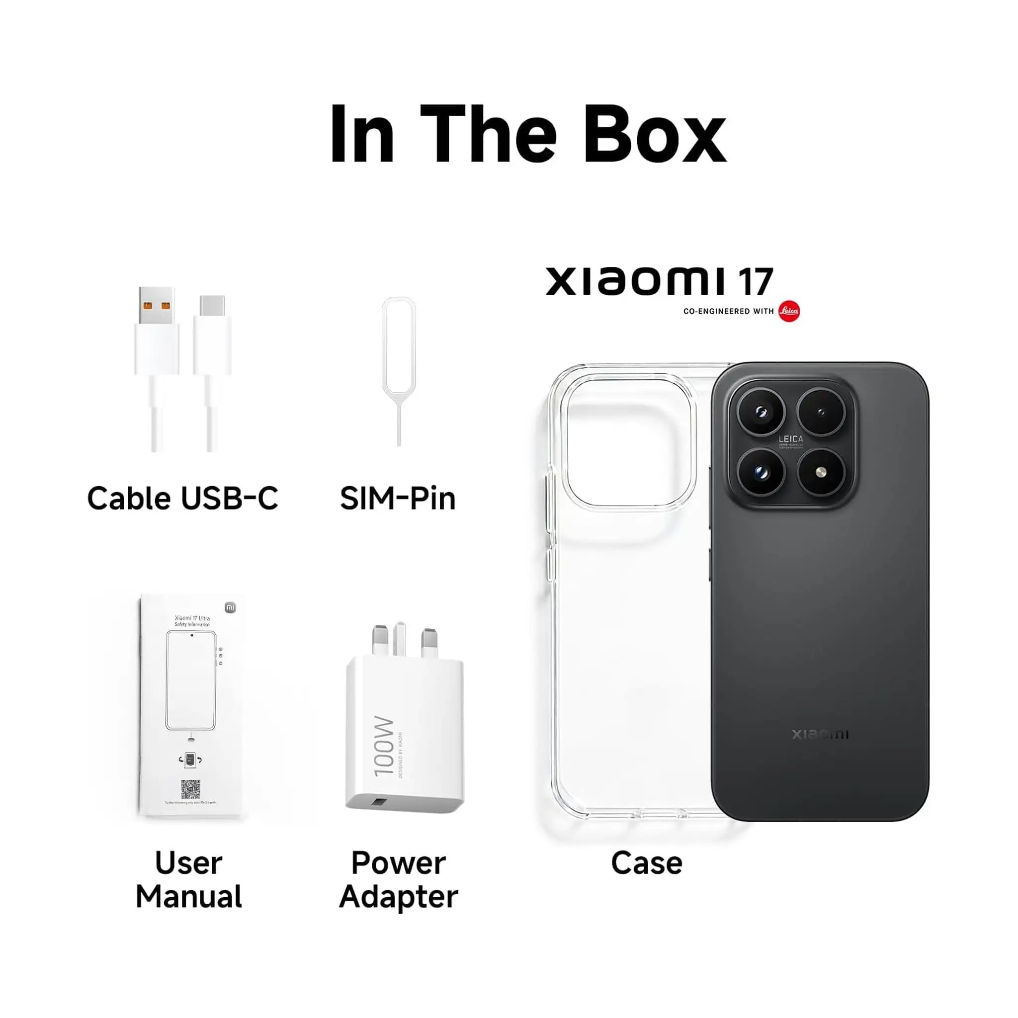 Xiaomi 17 Unbreakable 5G Smartphone – 12GB RAM, 512GB Storage, Leica Summilux Camera, 6330mAh Surge Battery