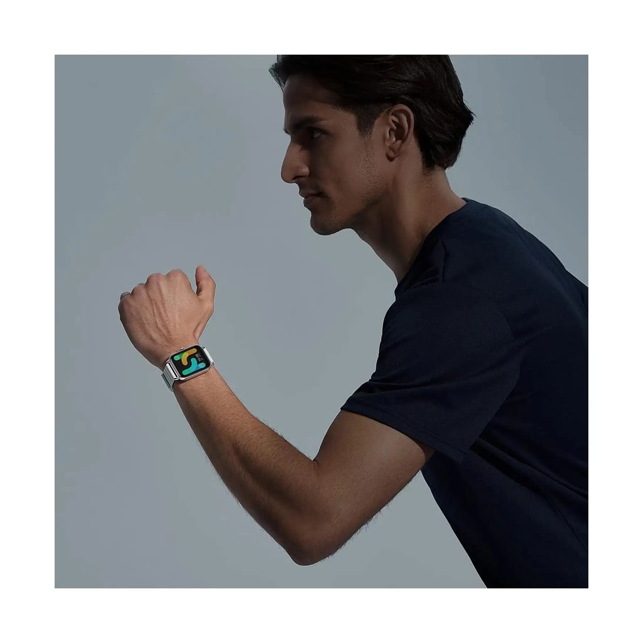 Xiaomi Haylou RS4 Plus Smart Watch (1.78" AMOLED) - Silver