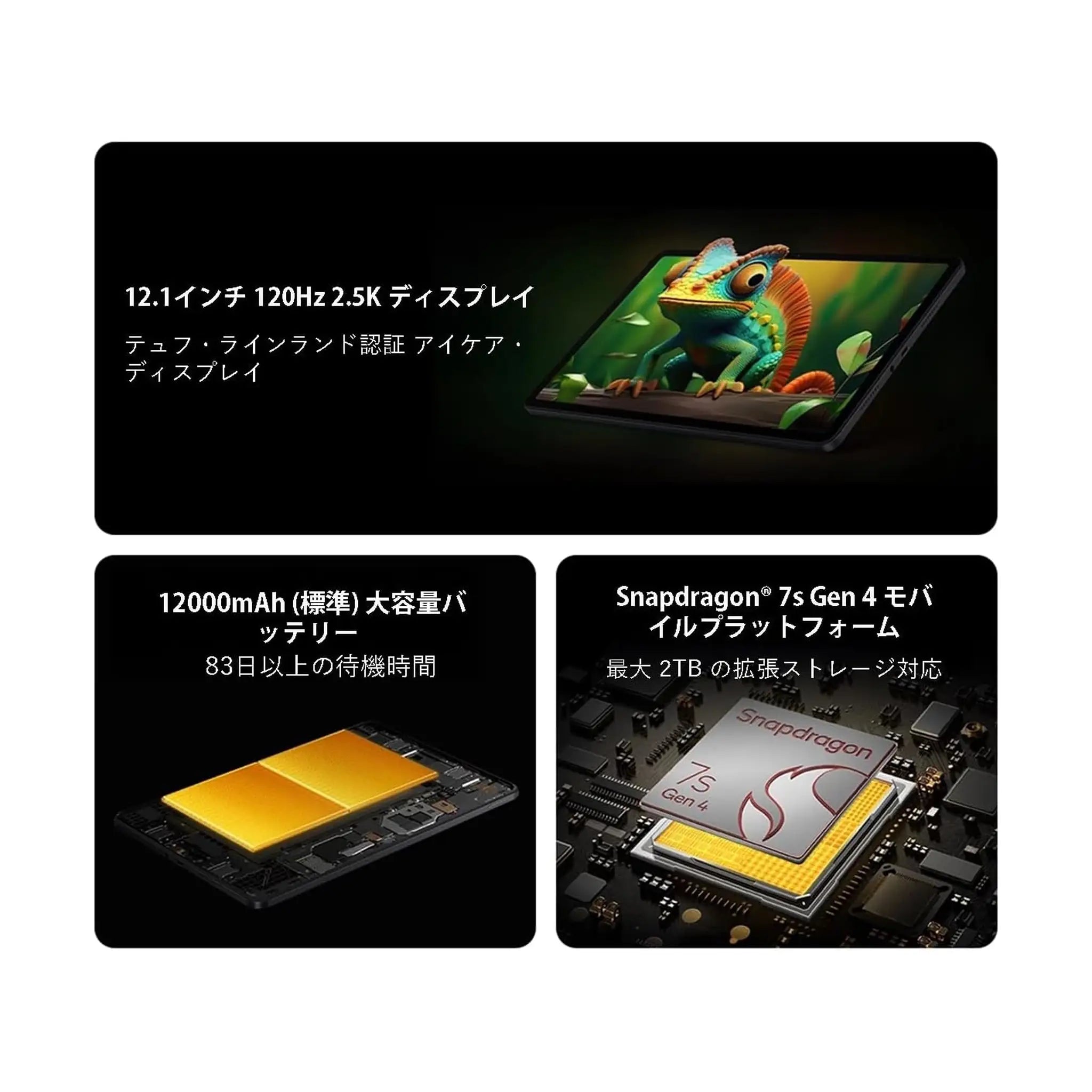 Xiaomi POCO Pad M1 Tablet – 12.1" 120Hz Display, Snapdragon 7s Gen 4, 8GB RAM, 256GB Storage, 12000mAh Battery, Wi‑Fi, Blue