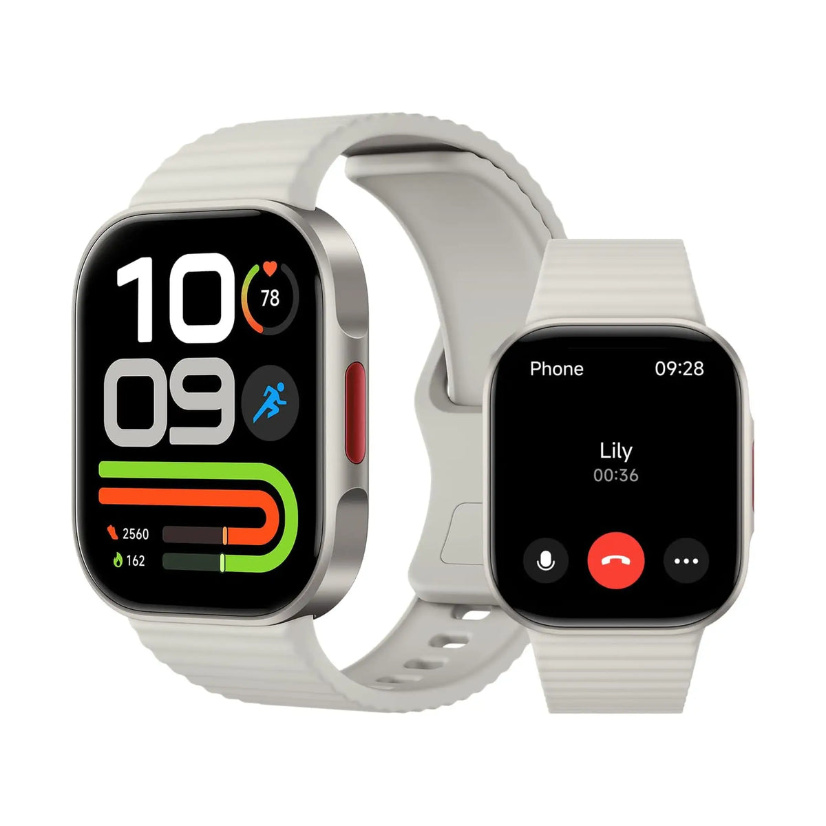 Xiaomi Redmi Watch 6 Lite Smartwatch – 1.96" AMOLED Display, Bluetooth Calling, 5-System GNSS, 5ATM, Up to 18 Days Battery, Steel Gray
