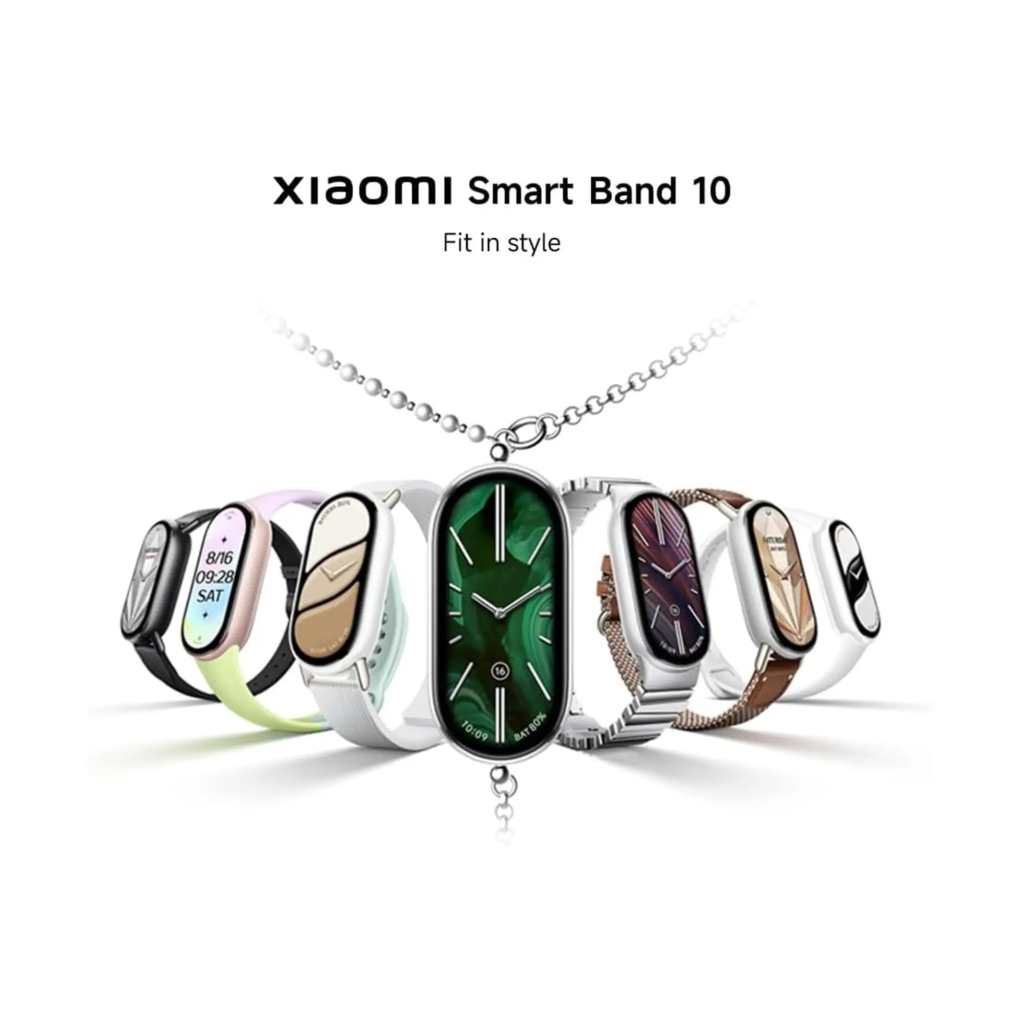 Xiaomi Smart Band 10 - 1.72 inch - AMOLED Narrow-Edge Display - Professional Workout Analysis - Up to 21-Day Battery