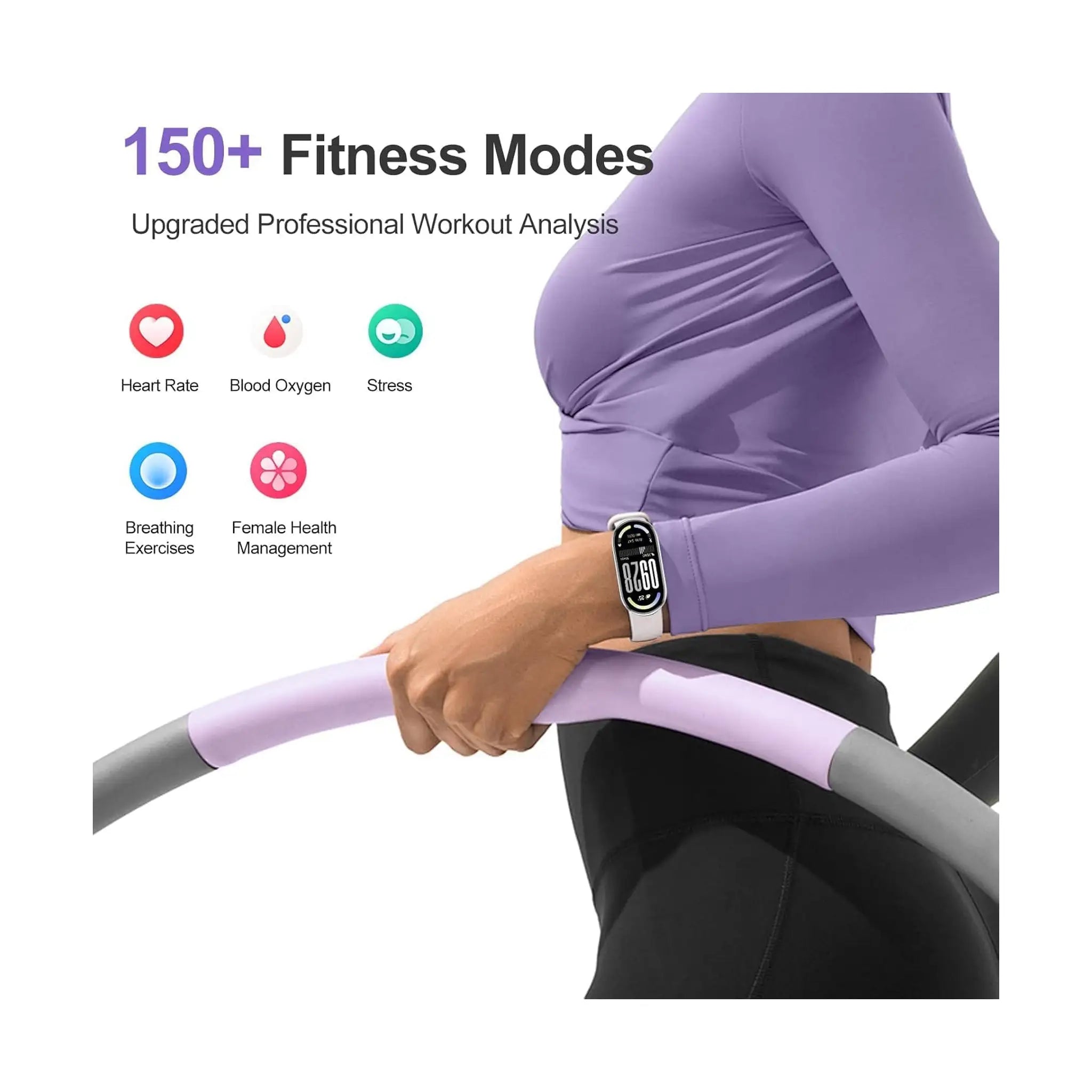 Xiaomi Smart Band 10 - 1.72 inch - AMOLED Narrow-Edge Display - Professional Workout Analysis - Up to 21-Day Battery