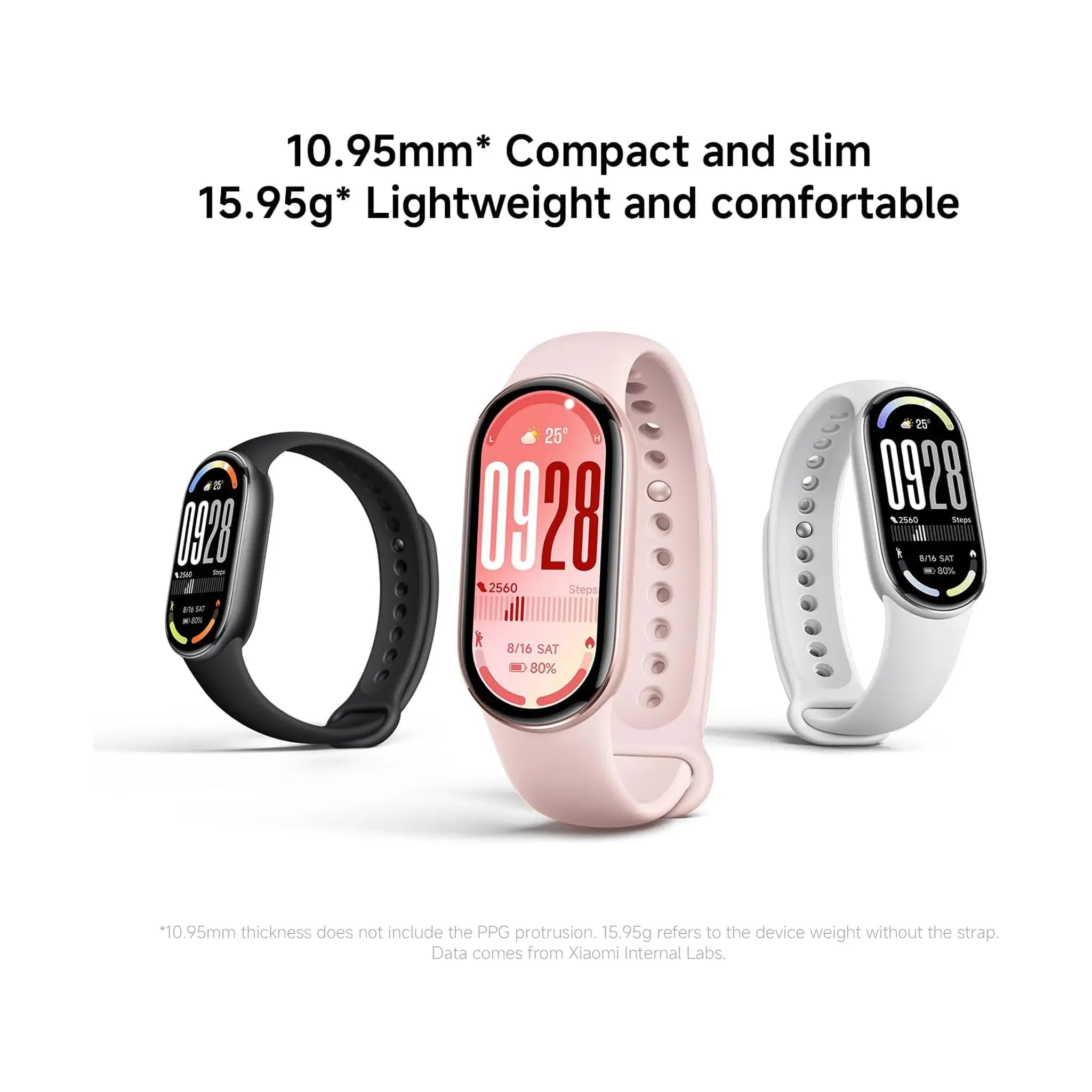 Xiaomi Smart Band 10 - 1.72 inch - AMOLED Narrow-Edge Display - Professional Workout Analysis - Up to 21-Day Battery